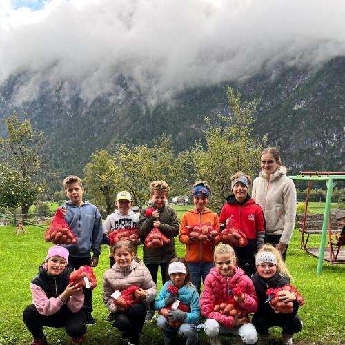 Gruppenfoto mit Tanja