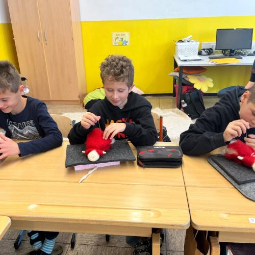 Fleißig beim Arbeiten